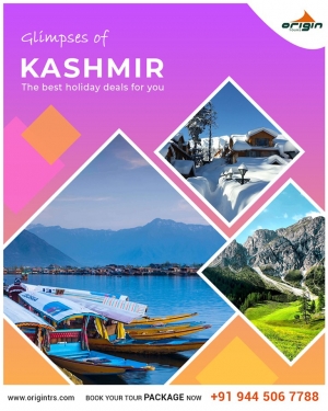 Enjoy your Kashmir tour with Origin tours.